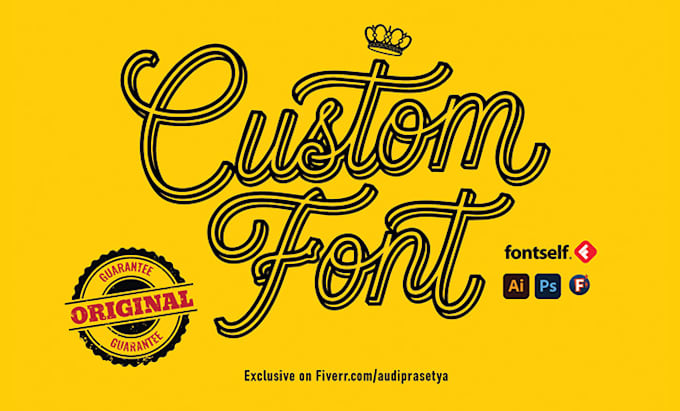 create-custom-font-design-otf-for-your-business