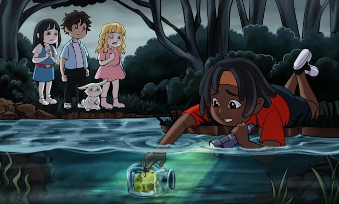 create-illustration-to-vivify-and-enrich-your-children-story-book