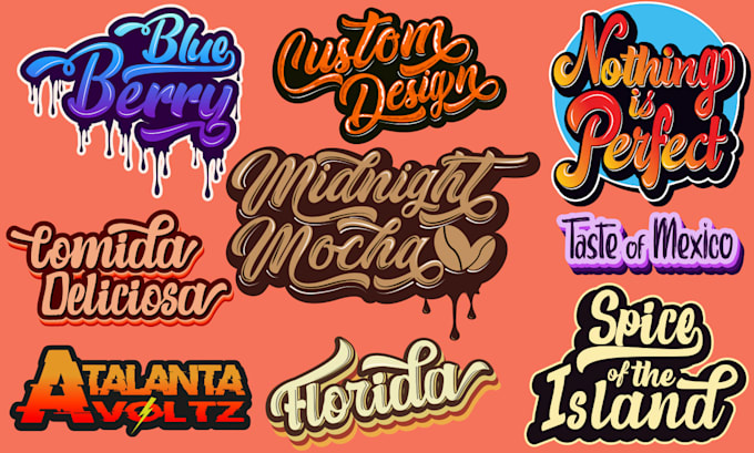 create-unique-typography-font-and-lettering-logo-design