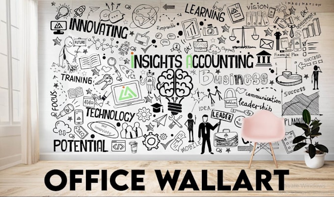 design-creative-mural-decal-doodle-typography-wall-art