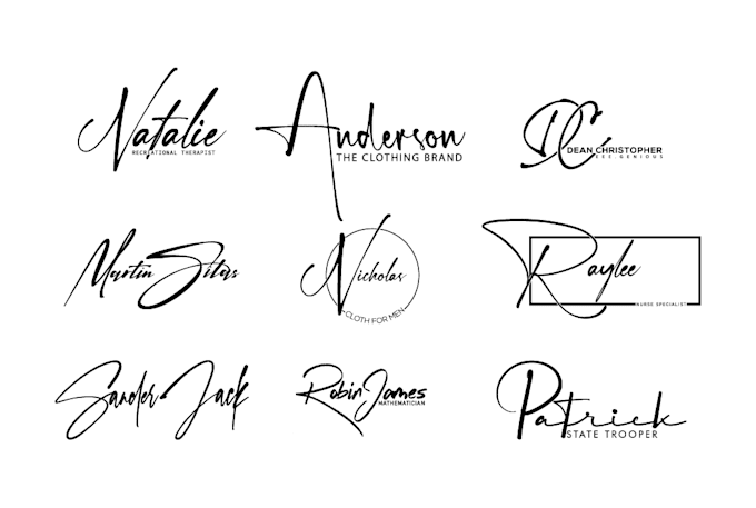 design-handwritten-signature-scripted-cursive-logo