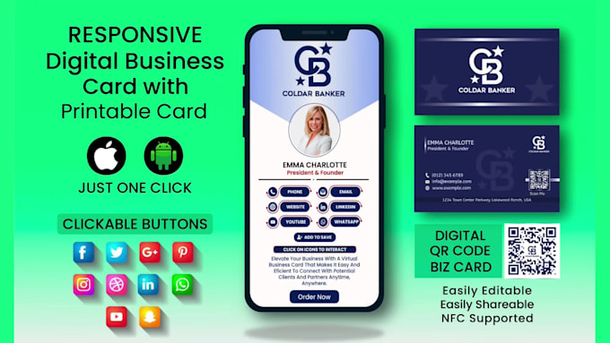 design-unique-interactive-clickable-digital-business-card-vcard design-unique-interactive-clickable-digital-business-card-vcard
