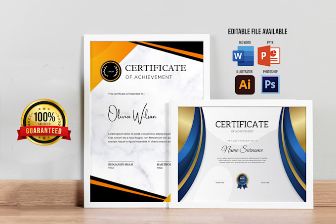 do-excellent-professional-certificate-design-for-you