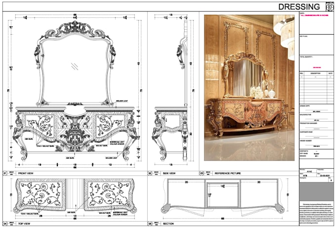 draft-your-classic-furniture-design-in-autocad
