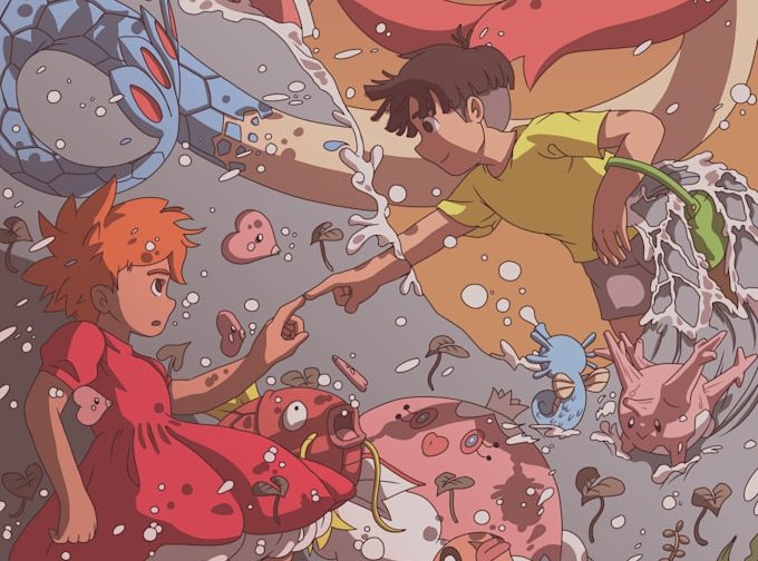 draw-a-pokemon-trainer-with-a-chosen-pokemon-along-with-a-fully-drawn-background