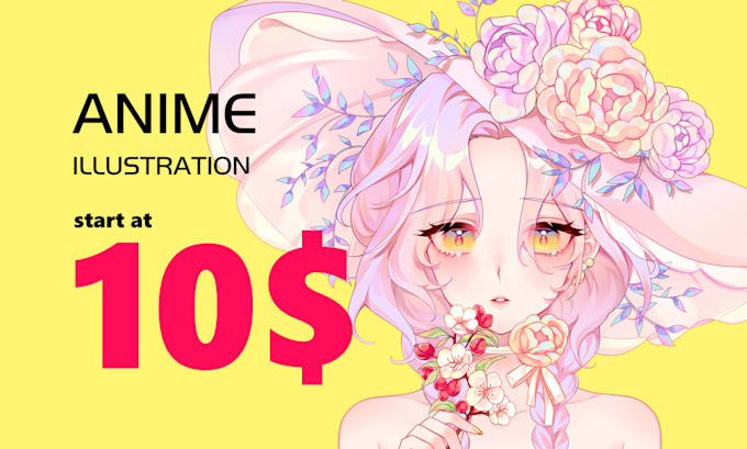 draw-anime-style-fanart-and-original-characters-for-you