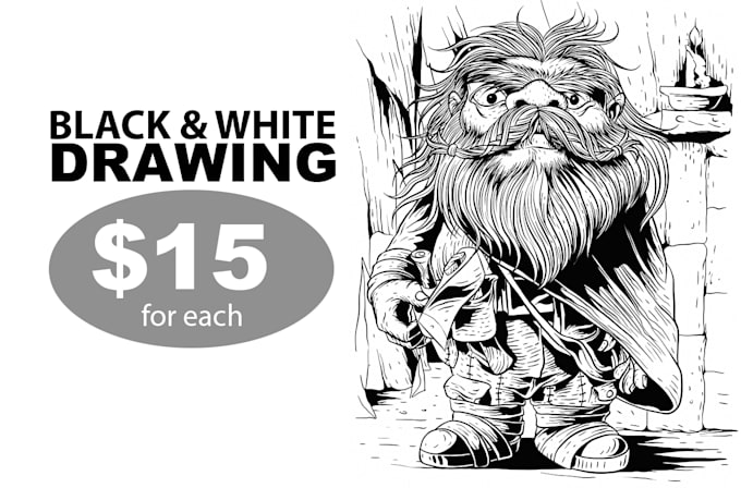 draw-black-and-white-ink-drawing draw-black-and-white-ink-drawing