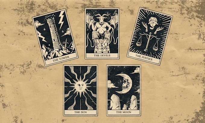 draw-custom-tarot-card-illustration-with-dark-art-style draw-custom-tarot-card-illustration-with-dark-art-style
