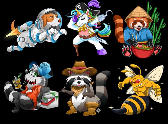 draw-you-cartoon-animal-graphic-design draw-you-cartoon-animal-graphic-design